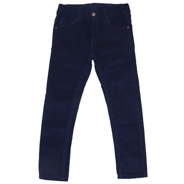 Boys Corduroy Pants - Navy