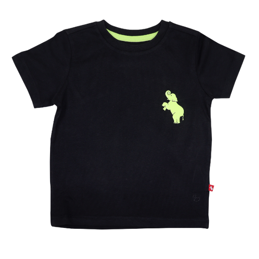 Toddler Boys Short Sleeve T-shirt - Black