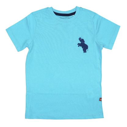 Boys Short Sleeve T-shirt - Bright Blue