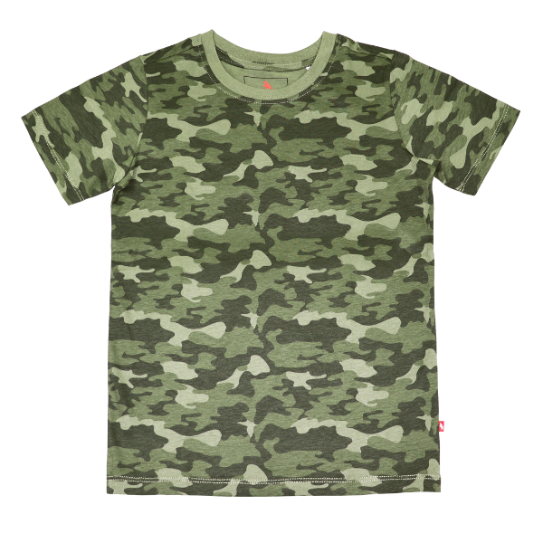 Boys Short Sleeve T-shirt - Camo