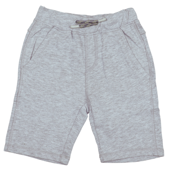 Toddler Boys Shorts French Terry- Grey