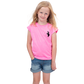 Girls Short Sleeve T-Shirt - Neon Pink