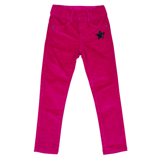 Toddler Girls Corduroy Pants - Hot Pink