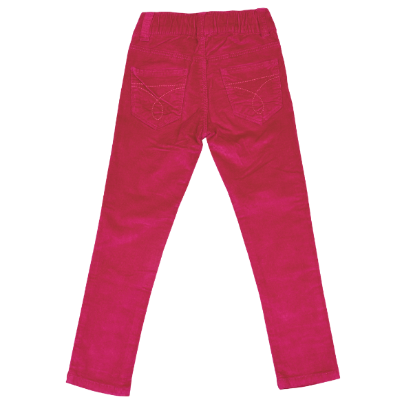 Girls Corduroy Pants - Hot Pink