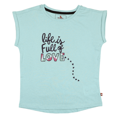 Girls Short Sleeve T-shirt - Full of Love