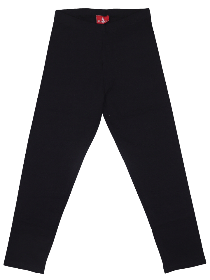 Girls Leggings Regular Fit - Black