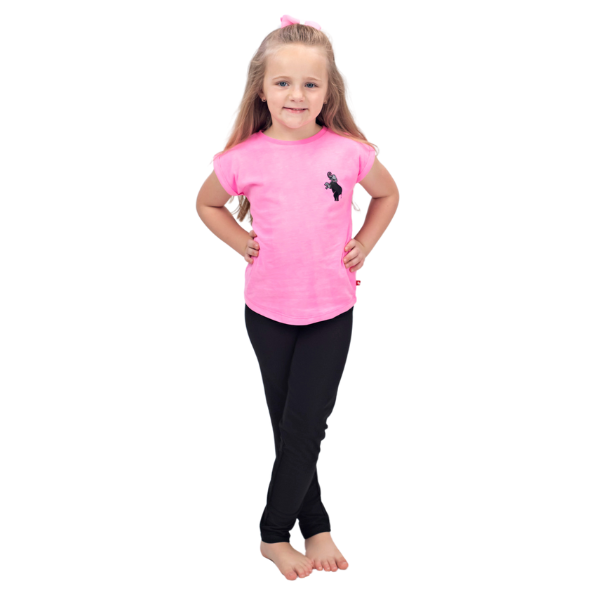 Girls Leggings Regular Fit - Black