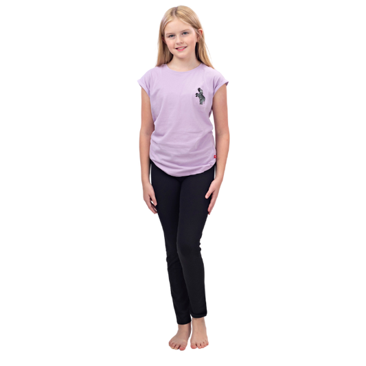 Girls Leggings Regular Fit - Black