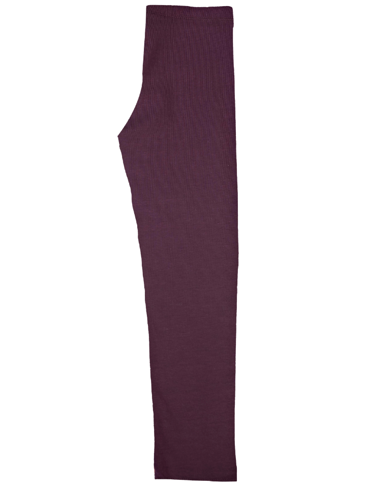 Girls Leggings Slim Fit - Dark Purple