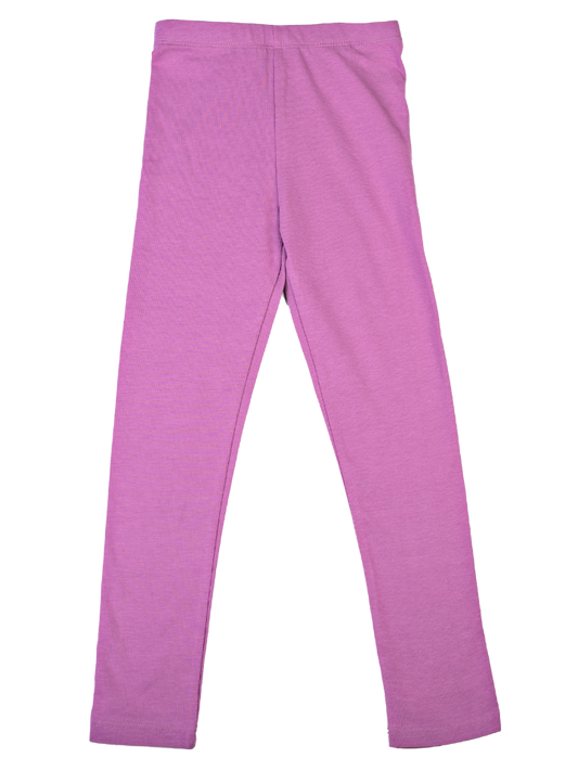 Girls Leggings Slim Fit - Light Purple