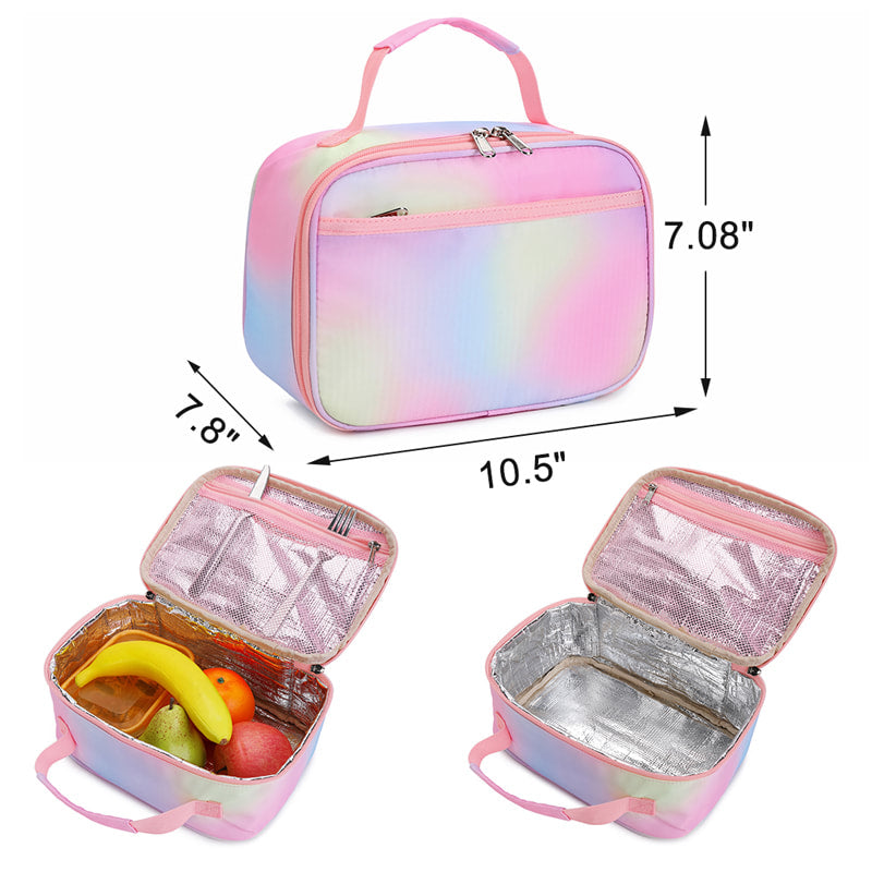 Girls Prem. Back pack Gym Bag Set (Pink Tie Dye)