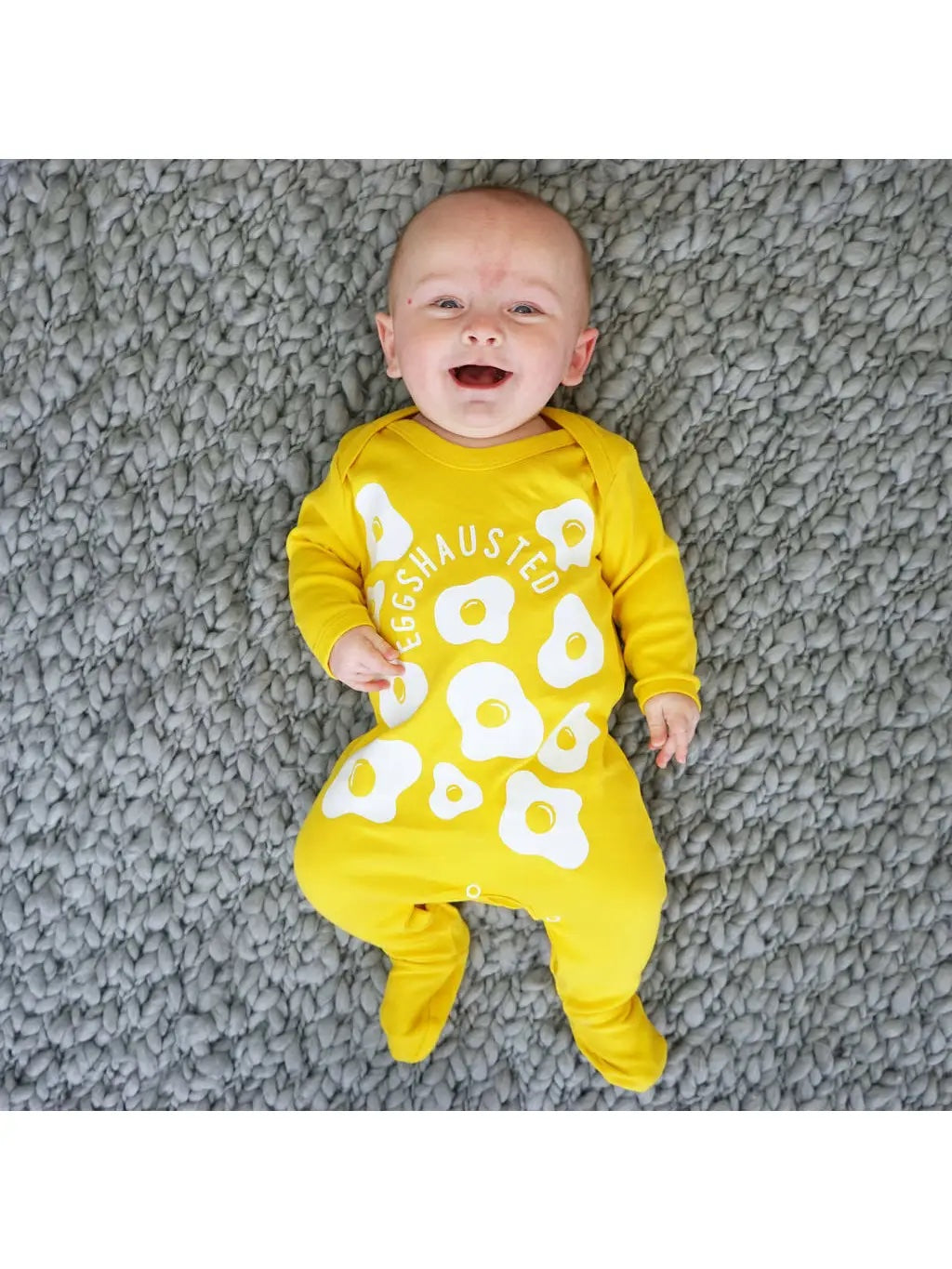 Baby Onesie - Eggshausted