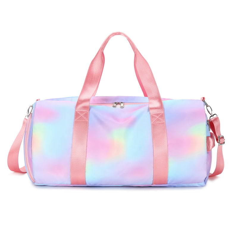 Girls Prem. Back pack Gym Bag Set (Pink Tie Dye)