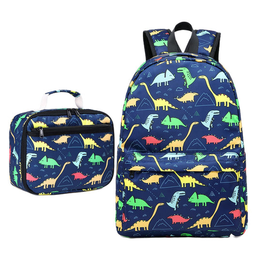 Boys Prem. Backpack '23 (Navy Dino)