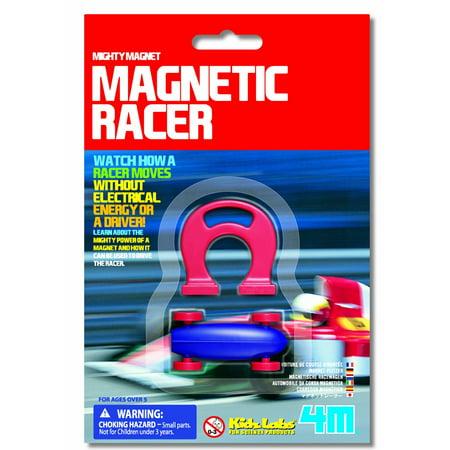 4M Kidz Labs Mighty Magnet Magnetic Racer